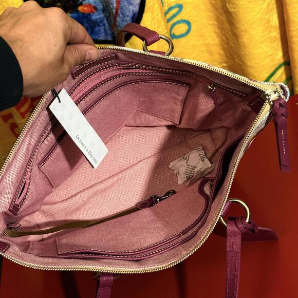 Dooney & Bourke Disney Tote Bag - Vintage DVC Park Postcards Design - Picture 6 of 6